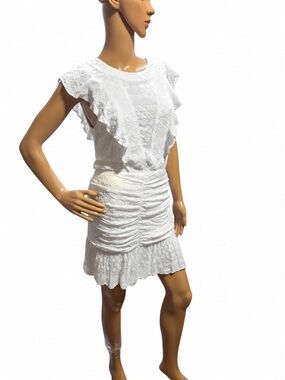 Chelsea & Violet M South of France ruffled dress